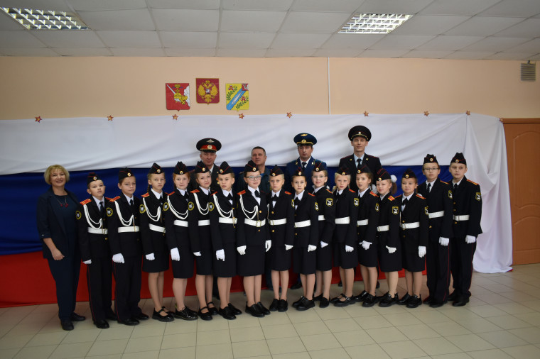 Кадеты 5 а класса.
